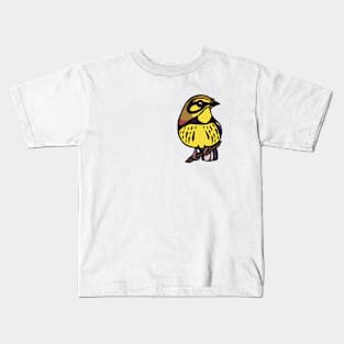 Prairie Warbler Graphic Kids T-Shirt